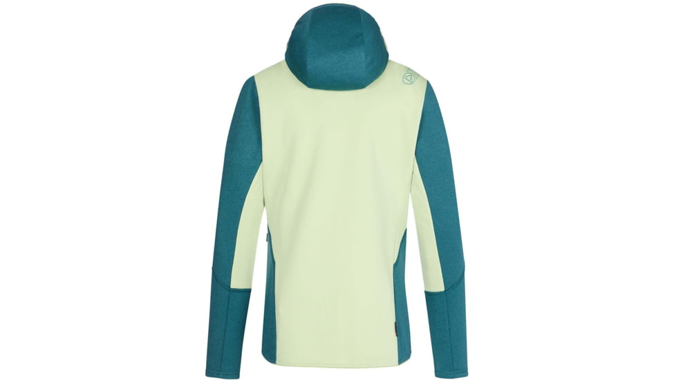 La Sportiva Cosmic Hoody - Womens, Celadon/Alpine, Small, M35-727726-S