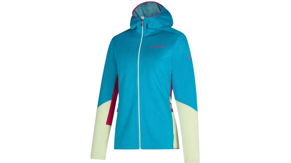 La Sportiva Cosmic Hoody - Womens, Crystal/Celadon, Extra Small, M35-635727-XS