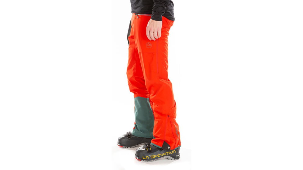 La Sportiva Crizzle Pant - Mens, Poppy/Pine, Large, L40-311714-L