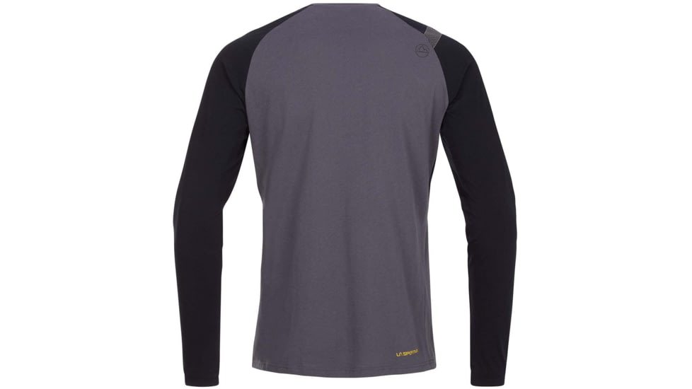 La Sportiva Cross Section Long Sleeve - Mens, Carbon/Moss, Medium, N77-900723-M