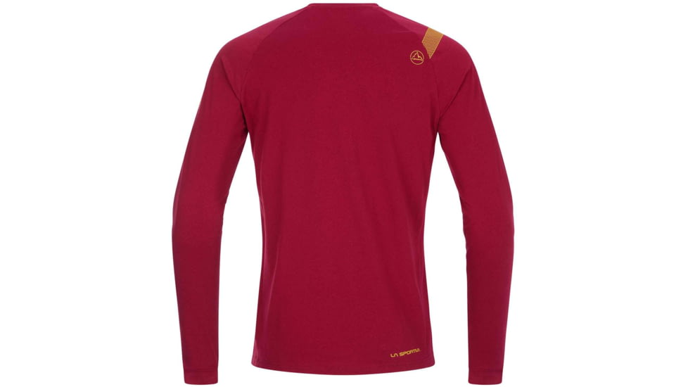 La Sportiva Cross Section Long Sleeve - Mens, Sangria, Extra Small, N77-320320-XS