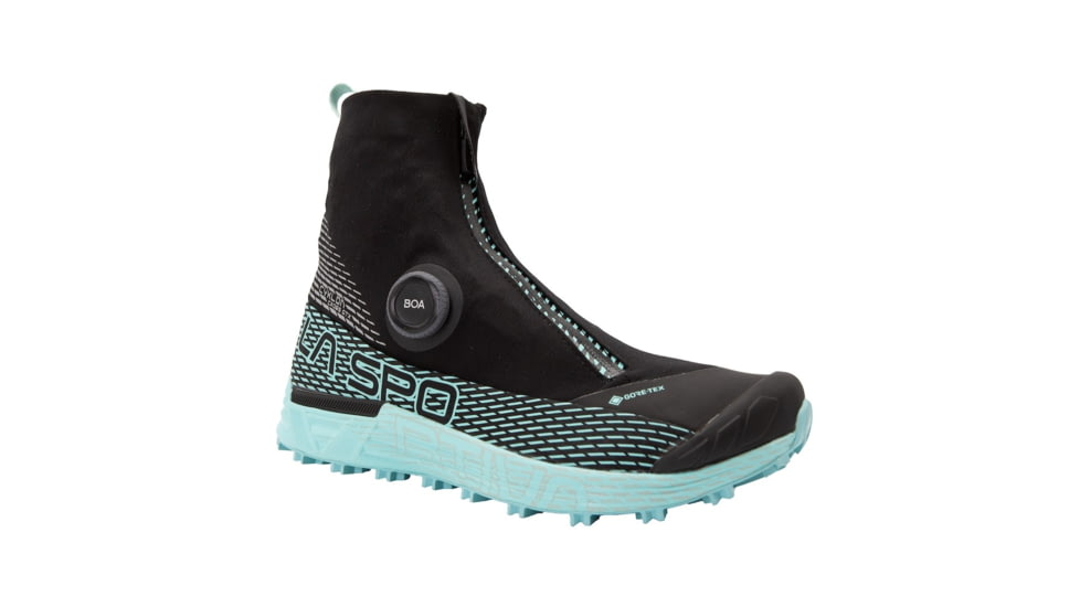 La Sportiva Cyklon Cross GTX Shoes - Womens, Black/Iceberg, 39.5, 35G-999636-39.5