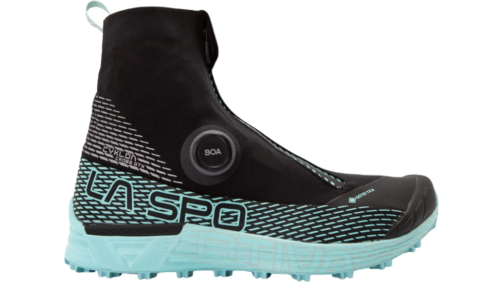 La Sportiva Cyklon Cross GTX Shoes - Womens, Black/Iceberg, 39.5, 35G-999636-39.5
