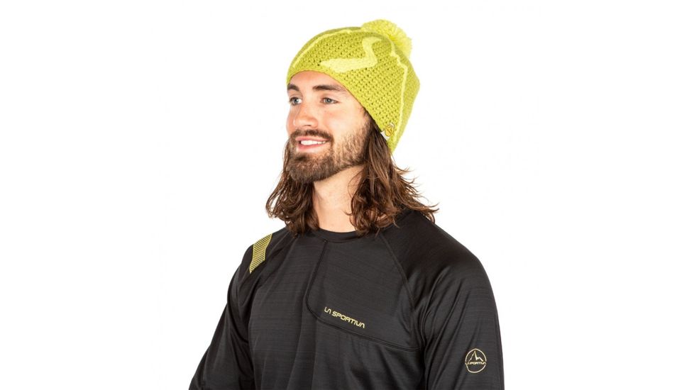 La Sportiva Dorado Beanie, Kiwi/Citrus, Small, X04-713712-S