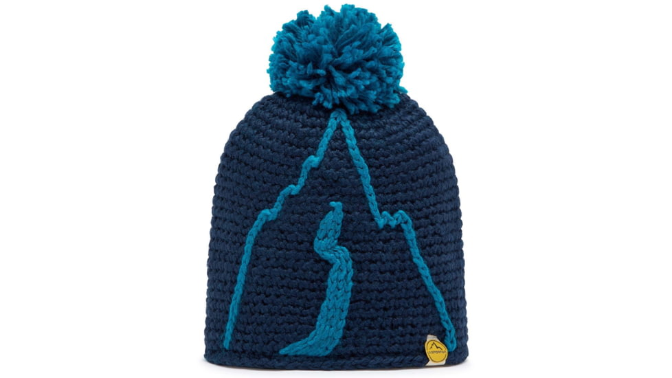La Sportiva Dorado Beanie, Night Blue/Crystal, Small, X04-629635-S
