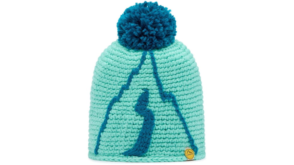 La Sportiva Dorado Beanie, Turquoise/Crystal, Small, X04-616635-S