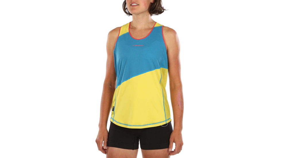 La Sportiva Drift Tank - Womens, Neptune/Celery, Extra Small, K84-619715-XS
