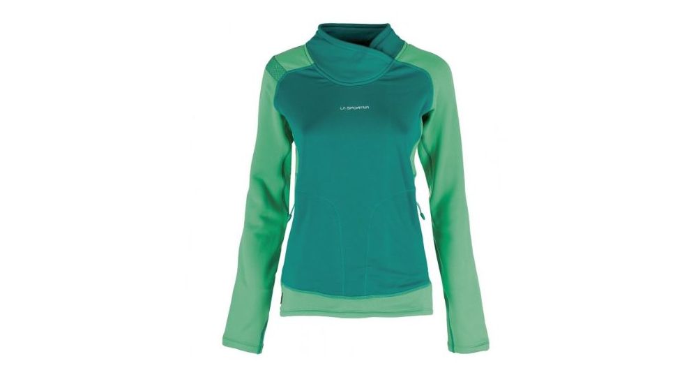La Sportiva Emperor Pullover - Womens, EmeraldSpruce, Medium, C86-608708-M