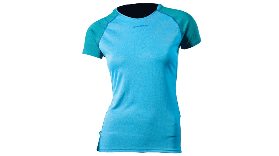 La Sportiva Flight T-Shirt - Women's-Malibu Blue-Large