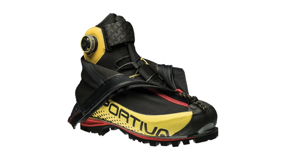 La Sportiva G5 Mountaineering Boot - Men's, Black/Yellow, 47, 21C-999100-47