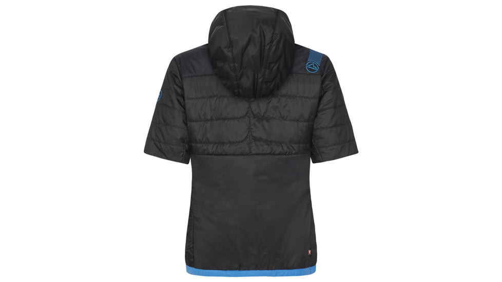 La Sportiva Glow Short Sleeve Jacket - Womens, Black, Extra Small, C98-999999-XS