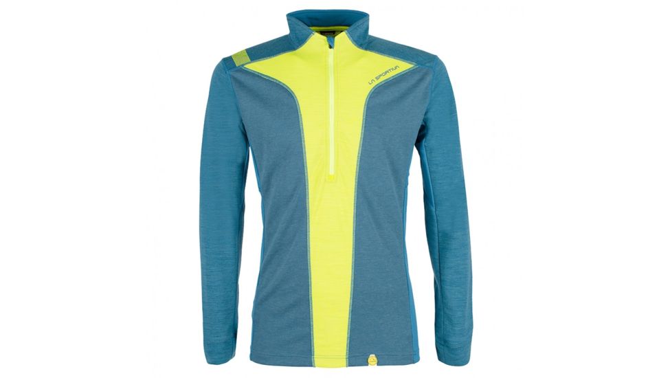 La Sportiva Ionosphere Long Sleeve Baselayer - Men's, Lake/Sulphur, Medium B80-607702-M