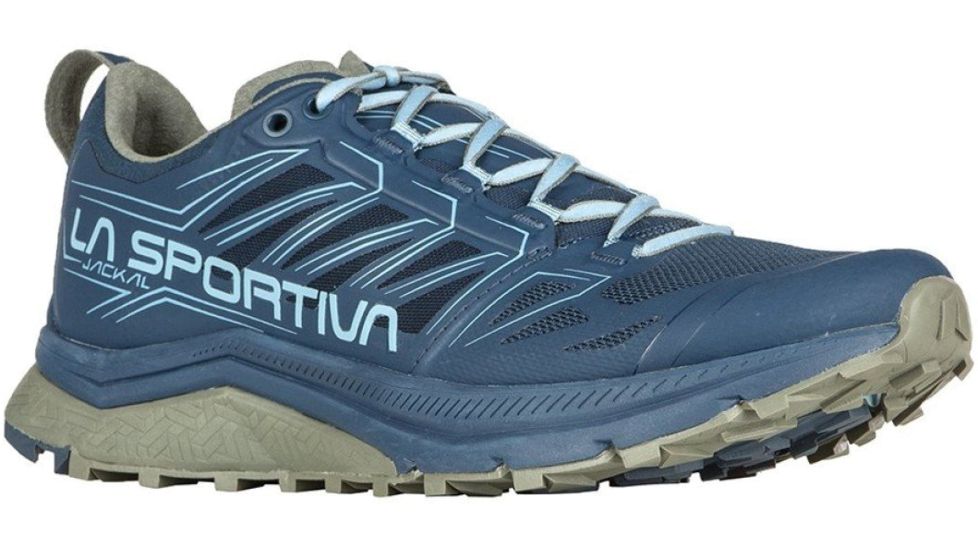 La Sportiva Jackal Trail Running Shoes - Womens, Opal Pacific Blue, 41 EU, 46C-618621-41