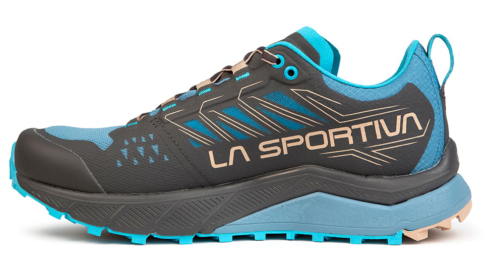 La Sportiva Jackal Trailrunning Shoes - Womens, Carbon/Topaz, 41, 46C-900624-41