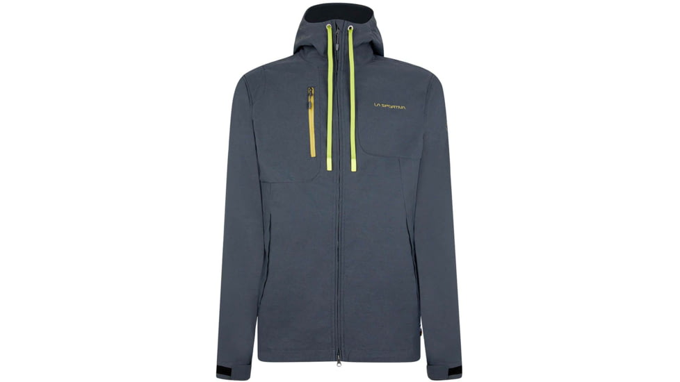 La Sportiva Jolly Jacket - Mens, Carbon/Kiwi, Large, N31-900713-L