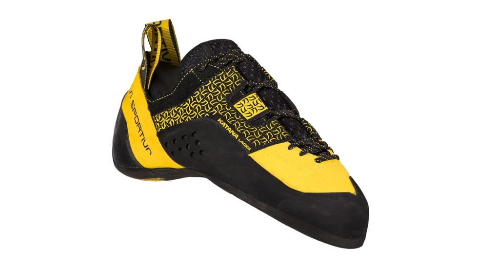 La Sportiva Katana Lace Climbing Shoes - Mens, Yellow/Black, 42.5, ZFCS029-Y00K00-42.5