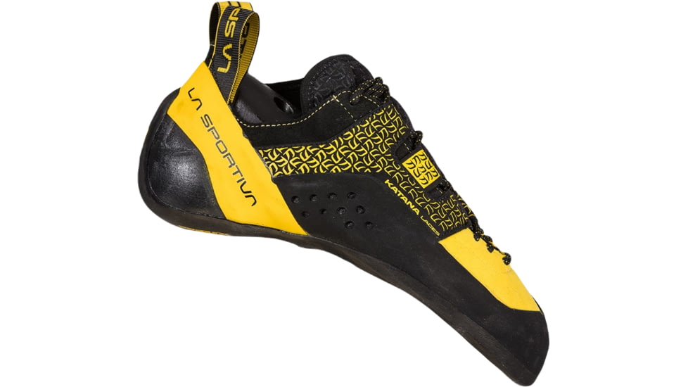 La Sportiva Katana Lace Climbing Shoes - Mens, Yellow/Black, 42.5, ZFCS029-Y00K00-42.5