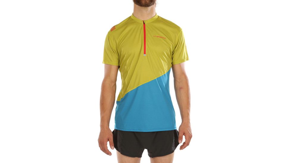 La Sportiva Limitless T-Shirt - Mens, Kiwi Neptune, Medium, J91-713619-M