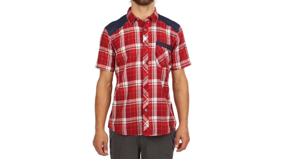 La Sportiva Longitude Shirt - Mens, Chili/Poppy, Small, N25-309311-S