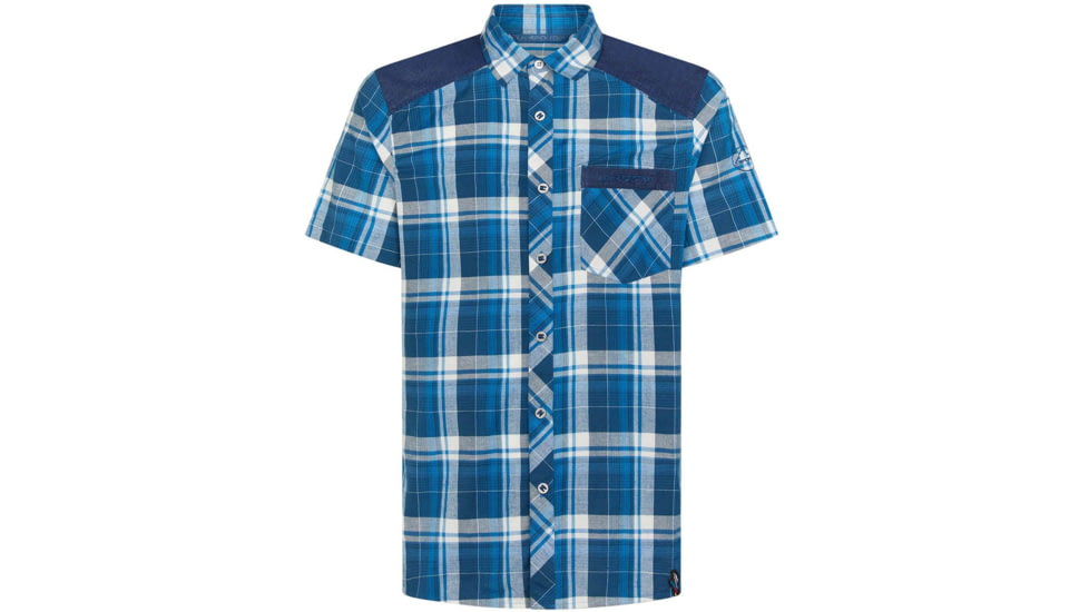 La Sportiva Longitude Shirt - Mens, Opal/Neptune, Extra Large, N25-618619-XL