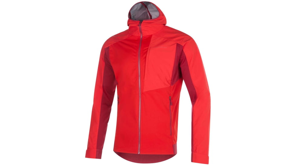 La Sportiva Macnas Softshell Jacket - Mens, Sunset/Sangria, Large, L72-319320-L