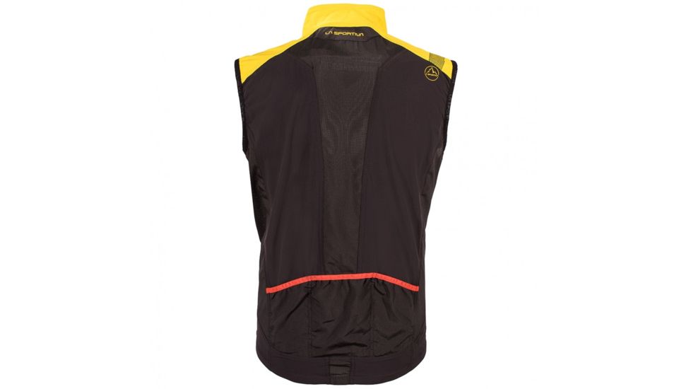 La Sportiva Mistral Vest - Men's, Black/Yellow, Extra Large J73-999100-XL