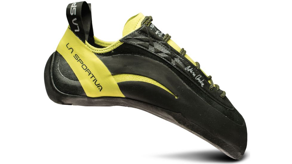 La Sportiva Miura XX Climbing Shoe - Men's-Black/Sulphur-42