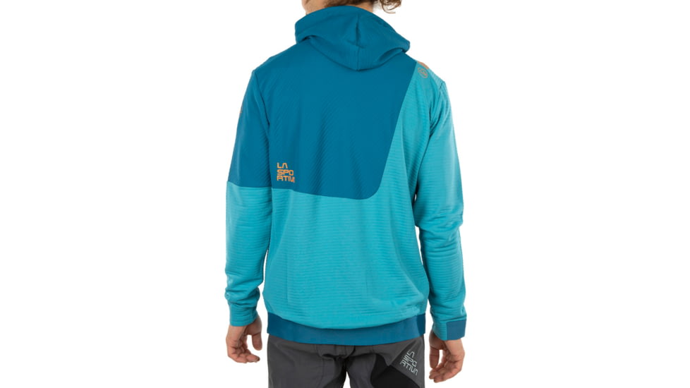 La Sportiva Mood Hoody - Mens, Topaz/Space Blue, Medium, N71-624623-M