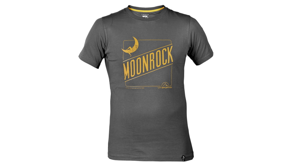 La Sportiva Moonrock T-Shirt - Mens-Grey-Large