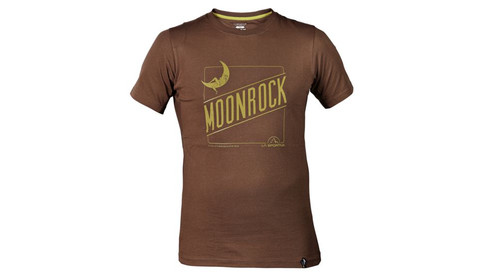 Moonrock T-Shirt - Mens-Rust-Small