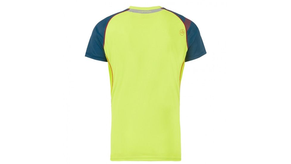 La Sportiva Motion T-Shirt - Mens, Apple Grreen/Opal, Small, J50-705618-S