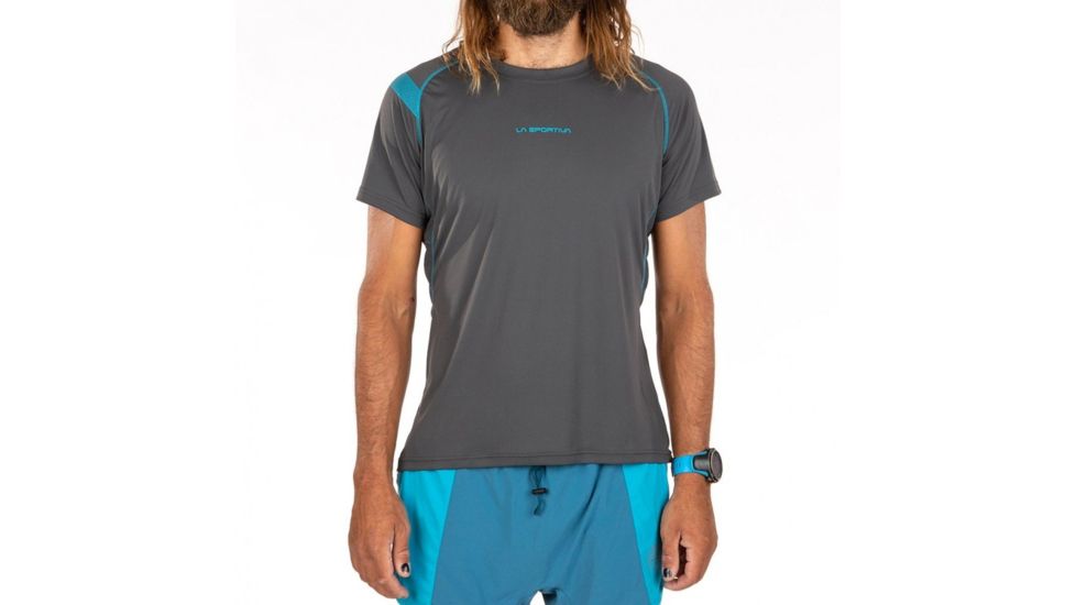 La Sportiva Motion T-Shirt - Mens, Carbon, Extra Large, J50-900900-XL