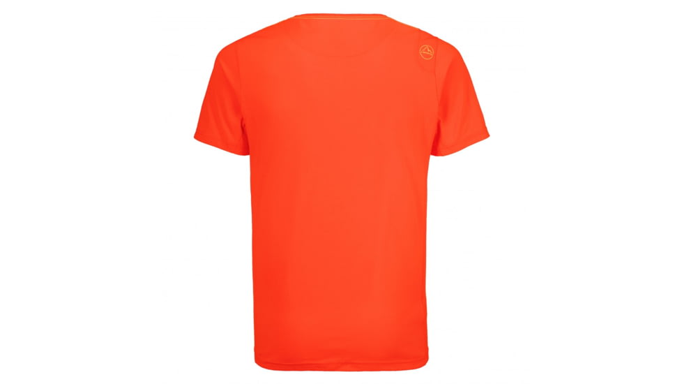 La Sportiva Mountain Is Home T-Shirt - Men's, Tangerine, Small H75-202202-S