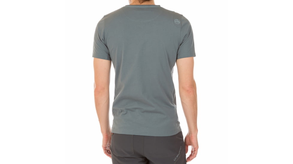 La Sportiva Mountain Is Home T-Shirt - Men's, Slate, Small H75-903903-S