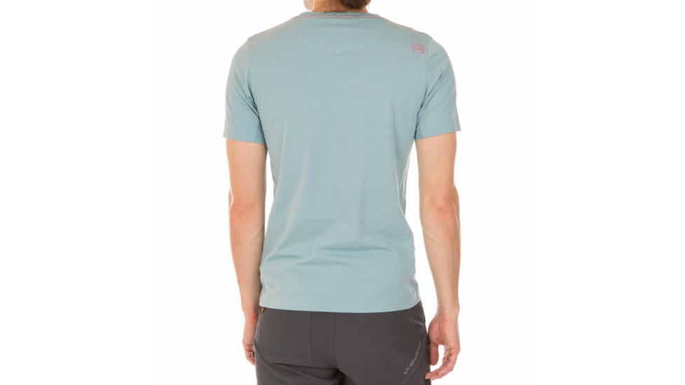 La Sportiva Mountain Is Home T-Shirt - Men's, Stone Blue, Small H75-904904-S
