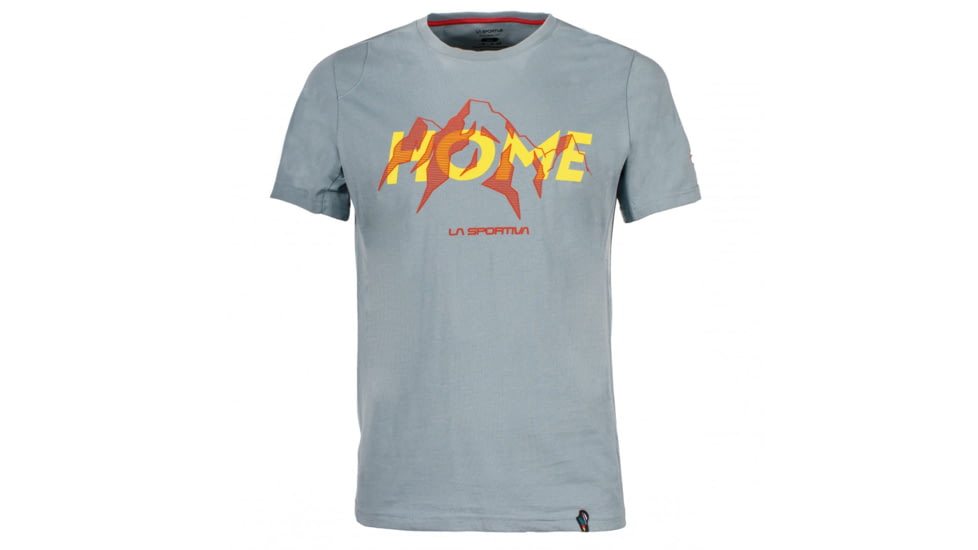 La Sportiva Mountain Is Home T-Shirt - Men's, Stone Blue, Small H75-904904-S