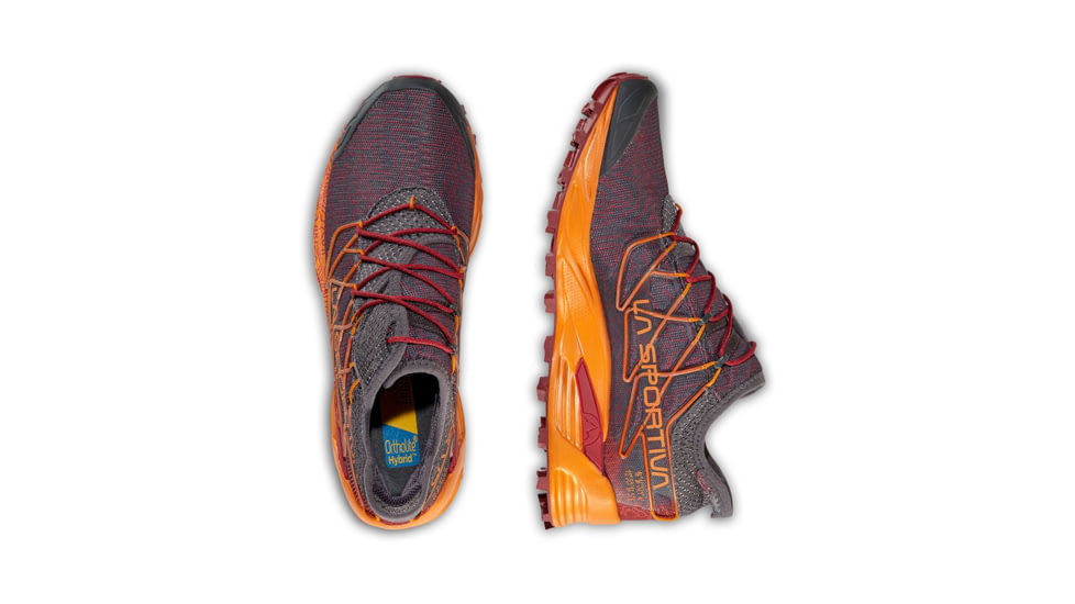 La Sportiva Mutant Running Shoes - Mens, Carbon/Hawaiian Sun, 42.5, 56F-900208-42.5