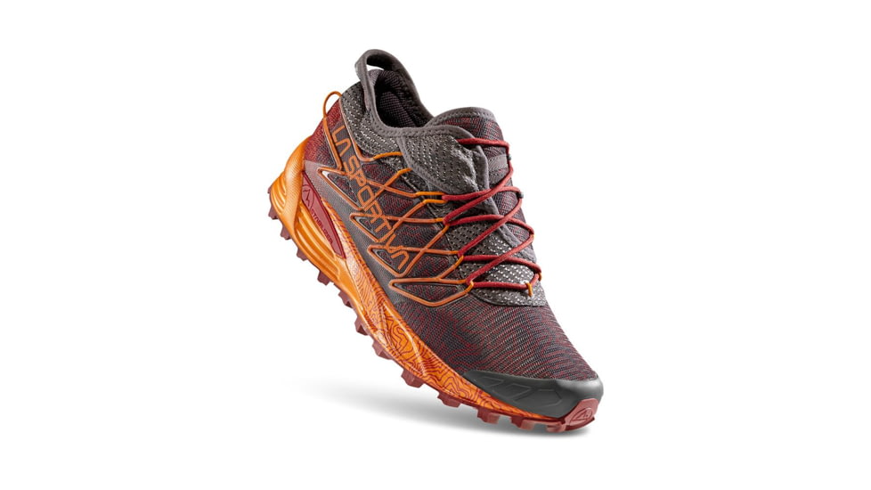 La Sportiva Mutant Running Shoes - Mens, Carbon/Hawaiian Sun, 42.5, 56F-900208-42.5