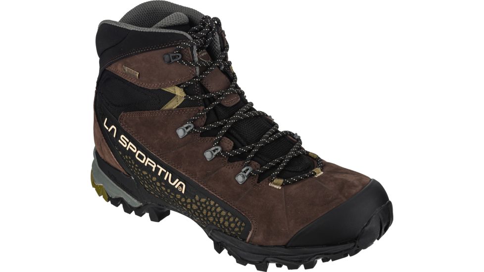 La Sportiva Nucleo High GTX Hiking Shoes - Men's, Chocolateavocado, 47, 14U-805707-47