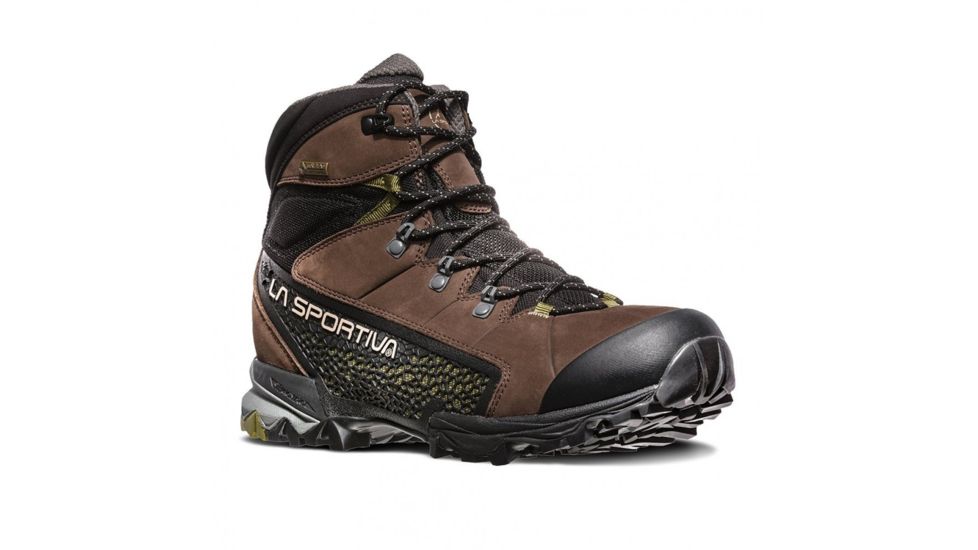 La Sportiva Nucleo High GTX Hiking Shoes - Mens, Chocolateavocado, 43, 14U-805707-43