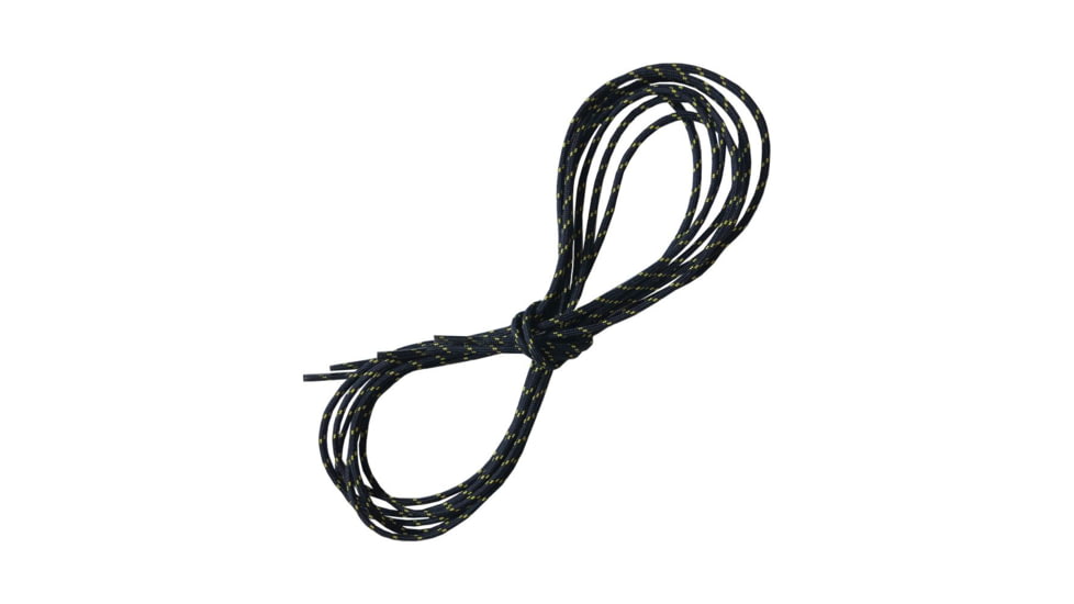 La Sportiva Olympus Mons/Spantik Inner Boot Laces, Black/Yellow, 05/43-47, 009OO-999100-0543-47