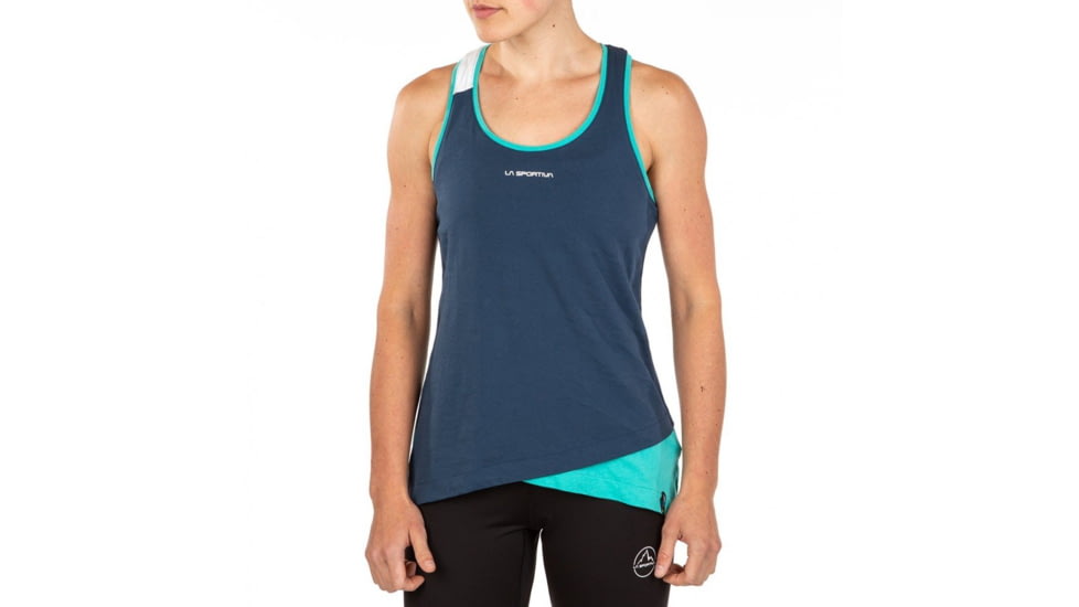 La Sportiva Paige Tank - Women's, Opal/Aqua, Extra Small, I97-618615-XS