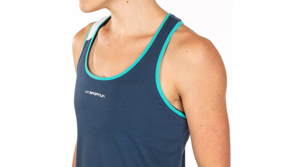 La Sportiva Paige Tank - Women's, Opal/Aqua, Extra Small, I97-618615-XS