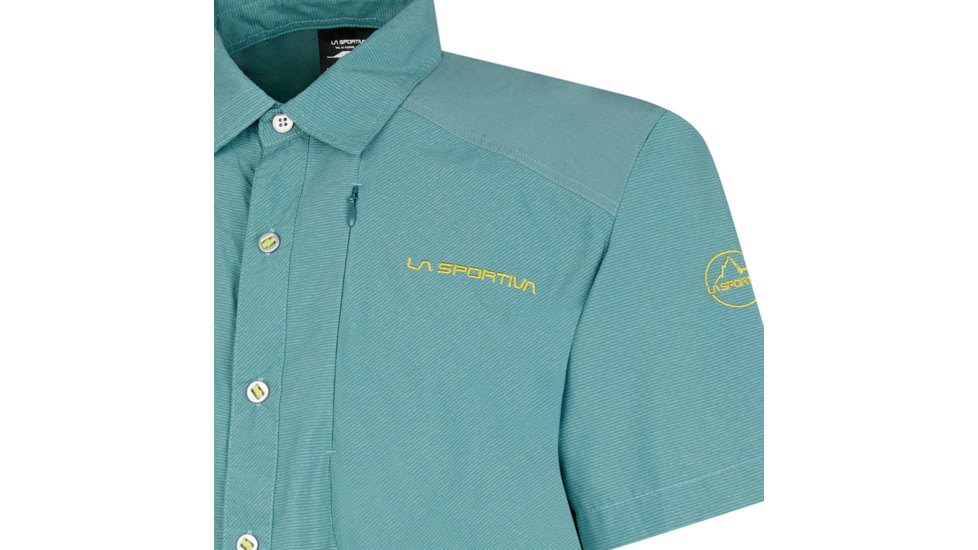 La Sportiva Path Shirt - Mens, Pine, Small, P15-714714-S
