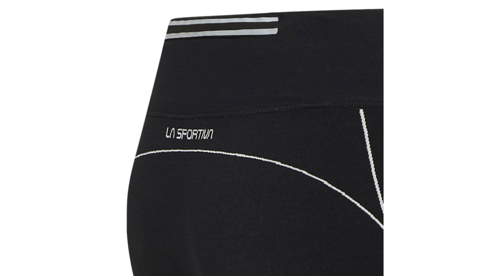 La Sportiva Podium Tight Short - Womens, Black, Extra Small, K88-999999-XS