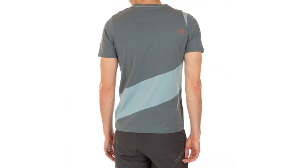 La Sportiva Slab T-Shirt - Men's, Slate/Stone Blue, Extra Large H44-903904-XL