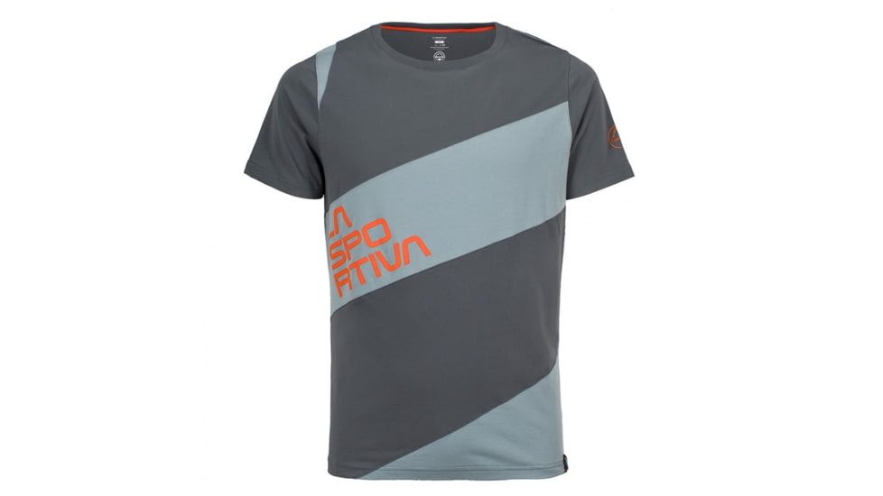 La Sportiva Slab T-Shirt - Men's, Slate/Stone Blue, Extra Large H44-903904-XL