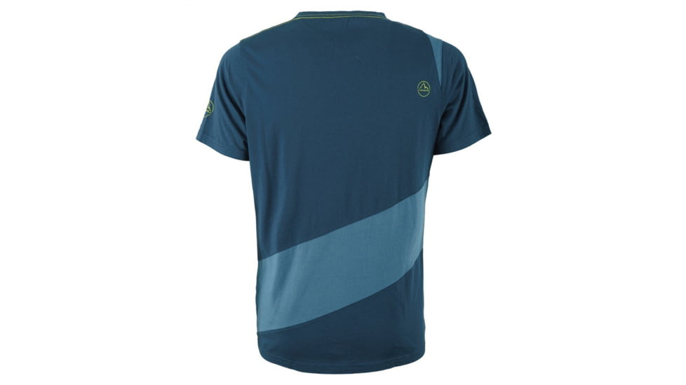 La Sportiva Slab T-Shirt - Mens, Ocean/Lake, L, H44-OceanLake-L