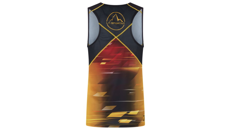 La Sportiva Slipstream Tank - Mens, Black/Yellow, Medium, P41-999100-M