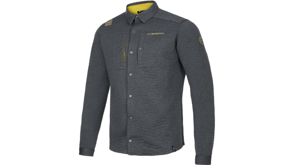La Sportiva Spacer Shirt - Mens, Carbon/Moss, Large, N88-900723-L